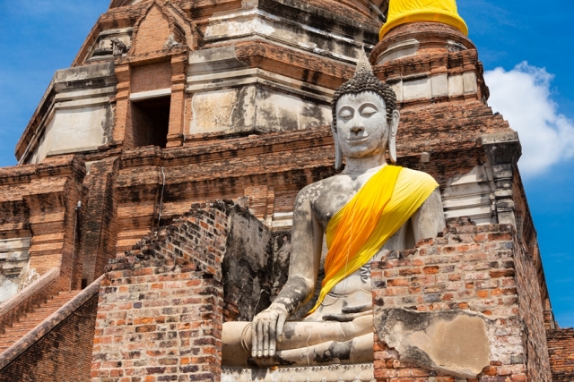 Thailand Ayutthaya Boeddha
