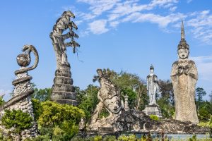 Thailand Nong Khai Boeddha park
