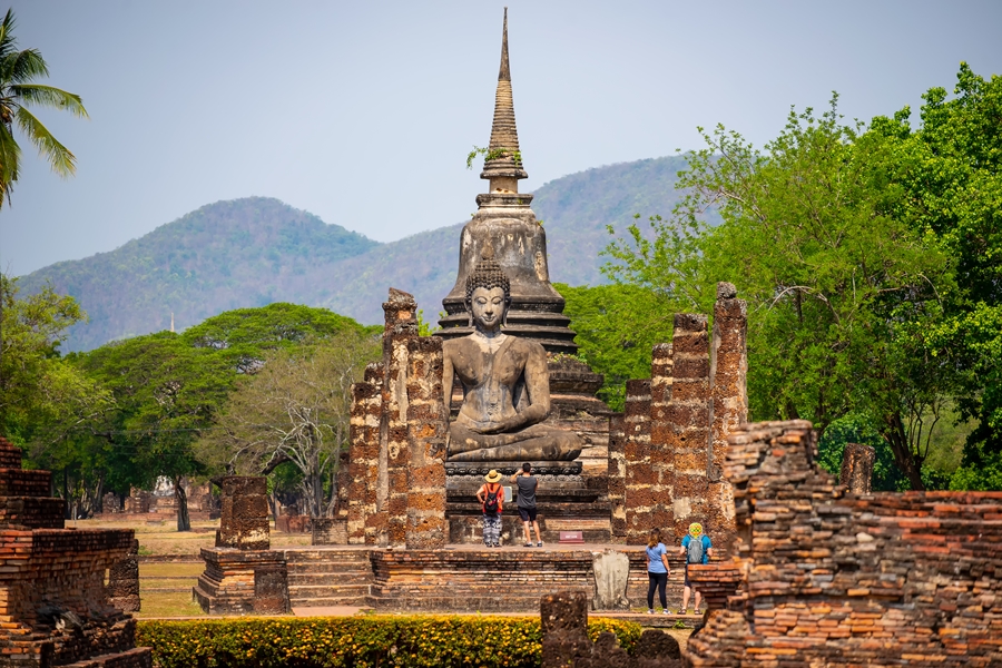 Thailand Sukhothai Boeddha