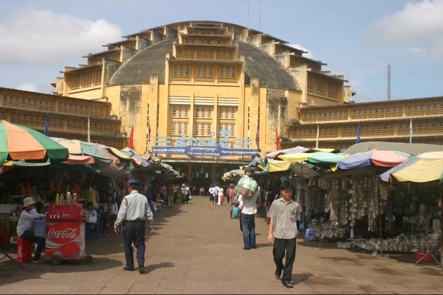Cambodja - Phnom Penh - Central Market - 016