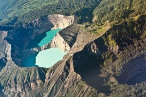 Indonesie - Flores - Kelimutu vulkaan kraters