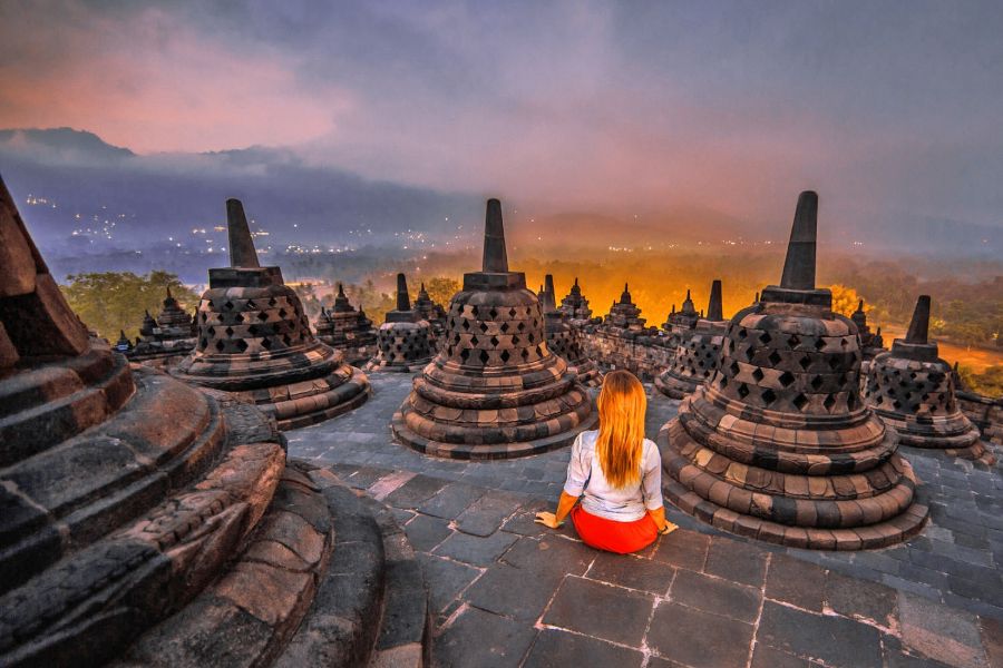 Indonesie Java Borobudur