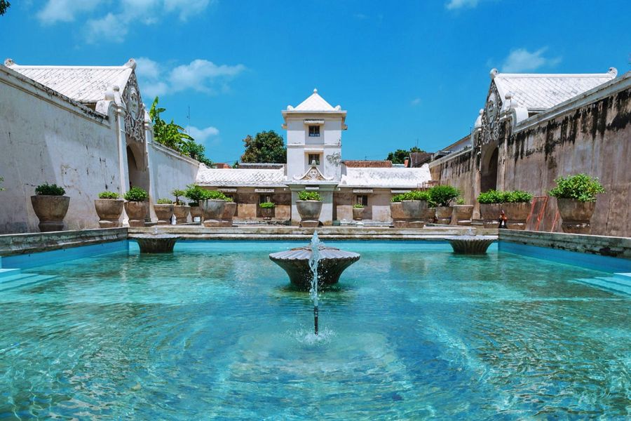Indonesie Java Jogjakarta Taman Sari water kasteel
