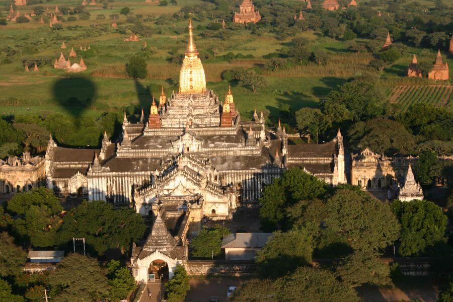Myanmar Bagan Balloonvlucht