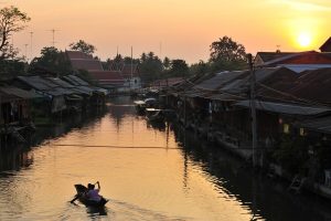 Thailand - Amphawa - Boot rivier