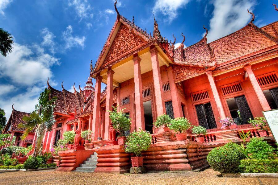 Blog - Cambodja - Nationaal museum - Algemene informatie Phnom Penh