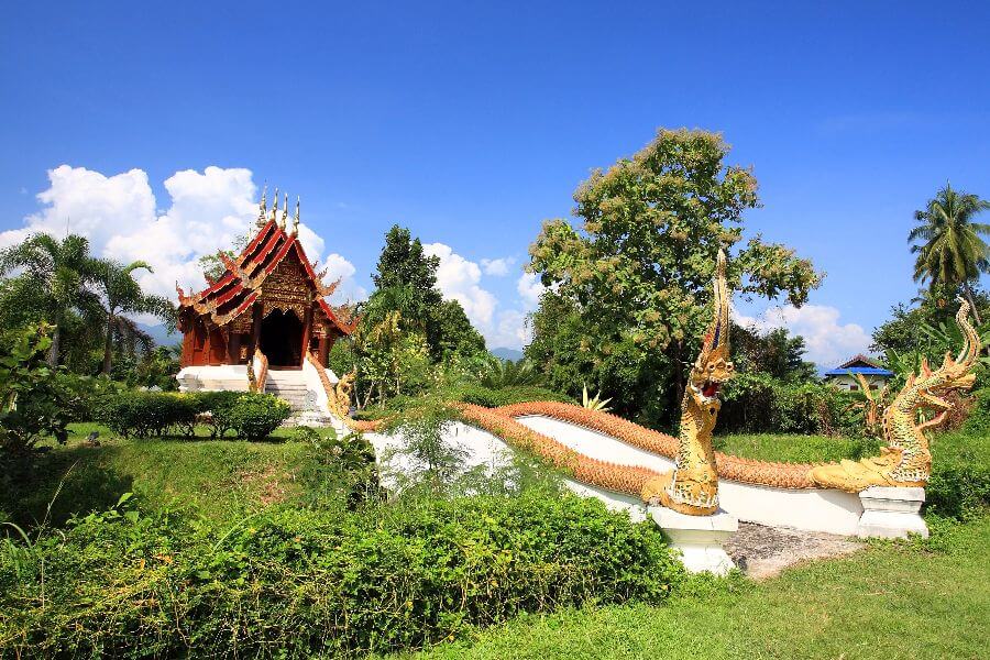 Blog - Thailand - Chiang Mai Wat Pa Dad tempel - Verrassend en veelzijding Chiang Mai