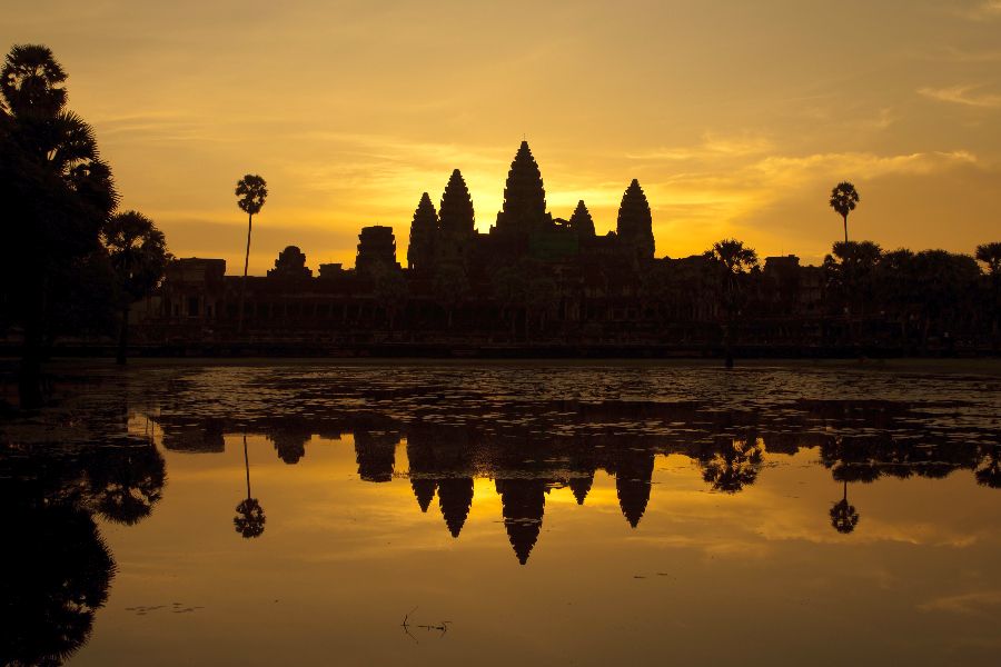 Cambodja - Angkor Wat Siem Reap prachtige zonsopkomst - Individuele rondreis Ontdek Cambodja