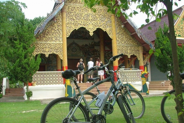 Thailand - Fietstour Ayutthaya Tempelruines en Rijstvelden