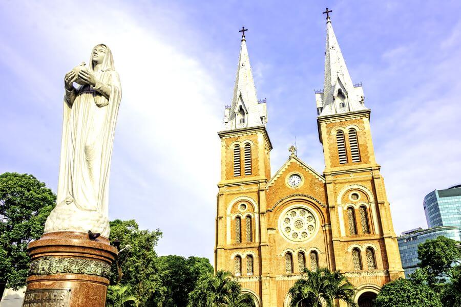 Vietnam - Saigon - Notre Dame Basilica - Ho Chi Minh stadstour