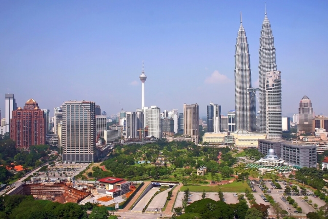Maleisie - Kuala Lumpur - Petronas toren stad