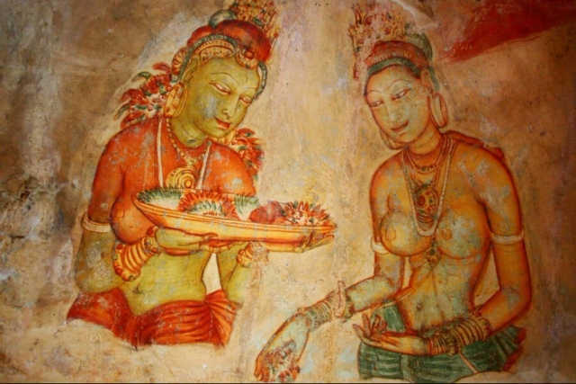 Sri Lanka - Sigiriya Paintings
