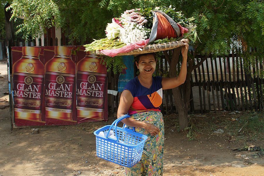 Myanmar - Mandalay - Local Woman - 02