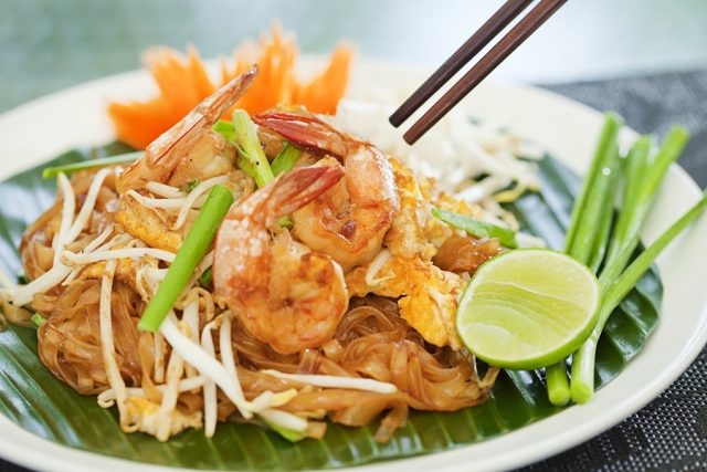 Thailand eten en drinken Pad Thai
