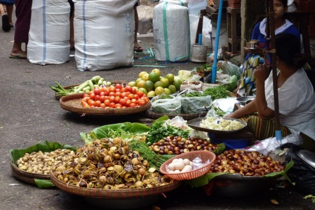 Myanmar - Yangon - Markt