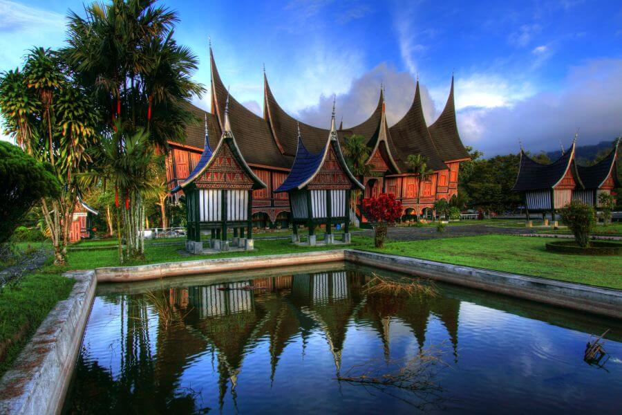 Indonesie - Sumatra - West traditioneel huis