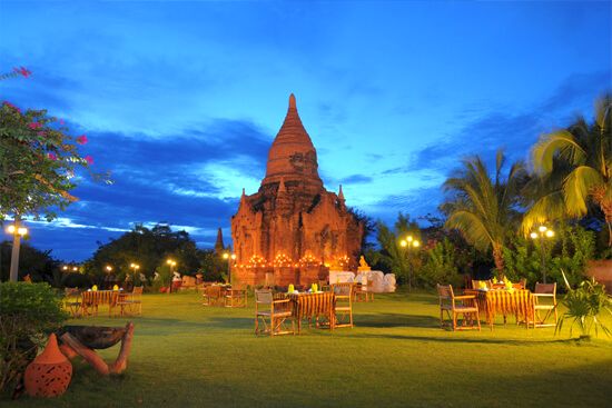 Myanmar - Bagan - Thazin Garden Hotel - Pagode - 04