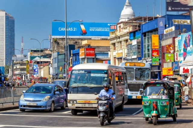 Sri Lanka - Colombo - Verkeer