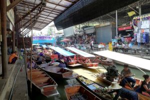 Thailand - Bangkok - Drijvende markt - 04