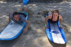 Gratis surfles op Bali