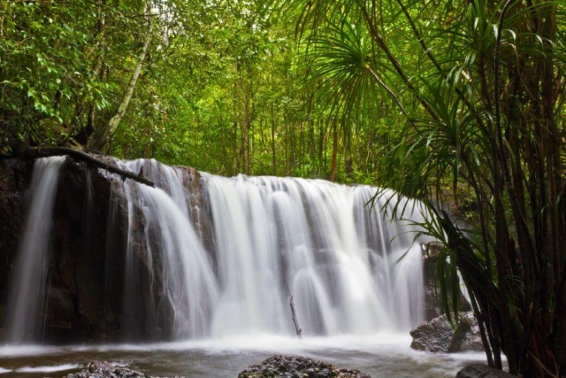 Vietnam - Phu Quoc - Suoi Tranh waterval