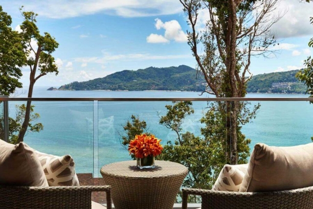 Thailand Amari Phuket 2 bedroom club balcony view 1
