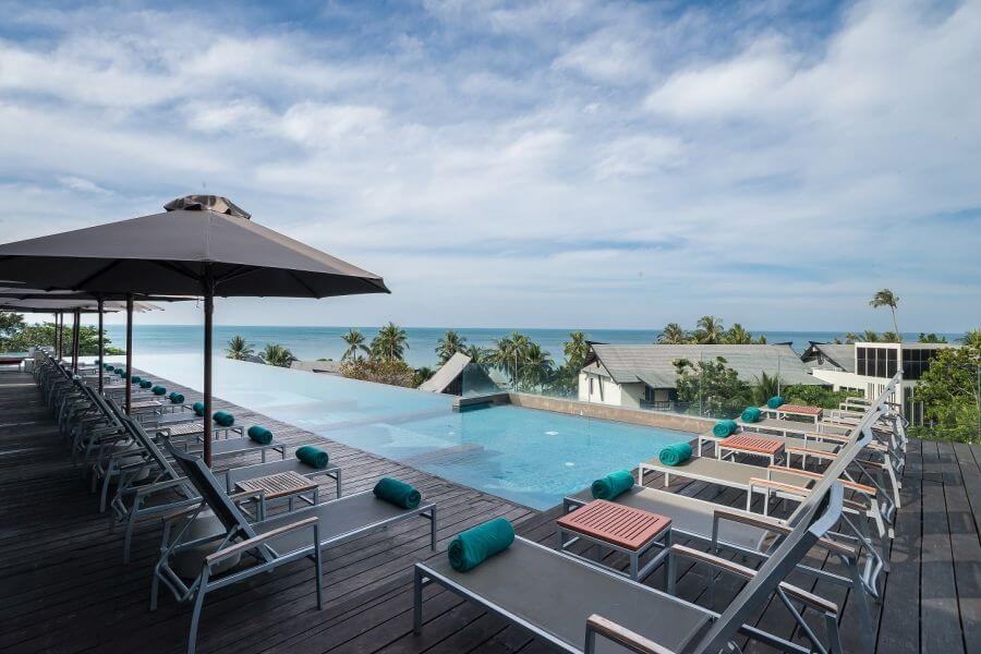 Thailand - Koh Chang - KC Grande Resort - Rooftop zwembad
