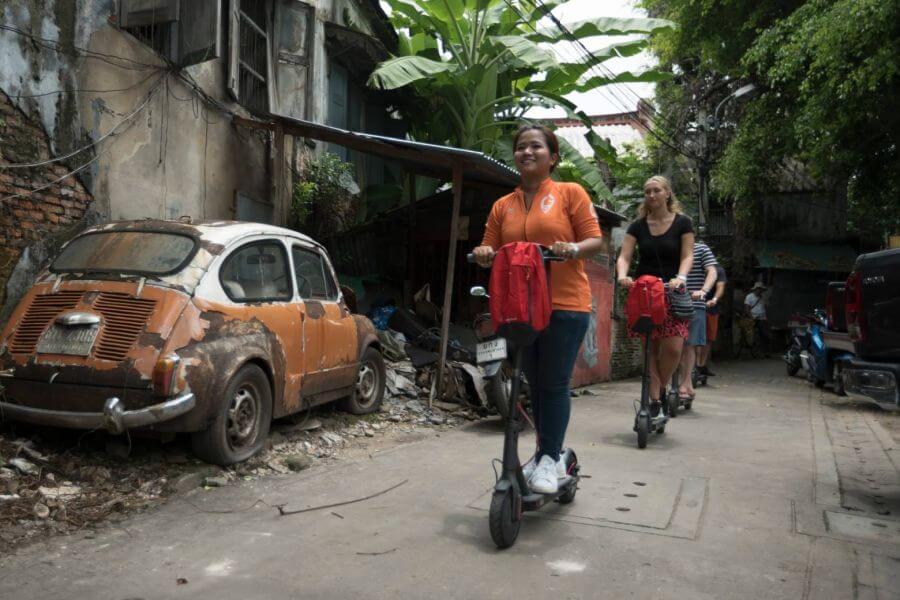 E-scooter in Bangkok