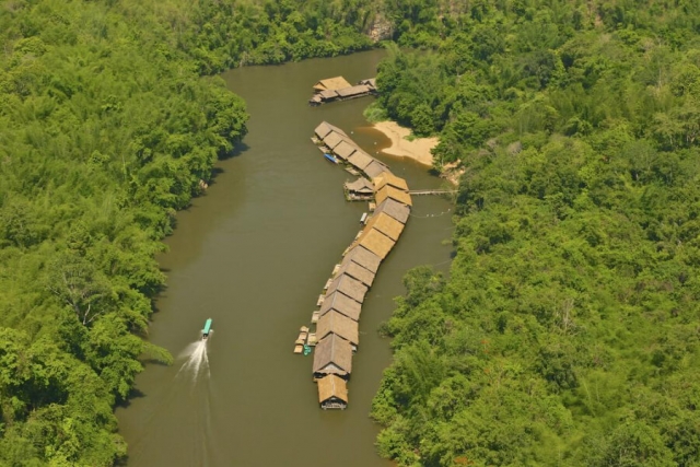 Thailand - Kanchanaburi - River Kwai Jungle Rafts Hotel - 15
