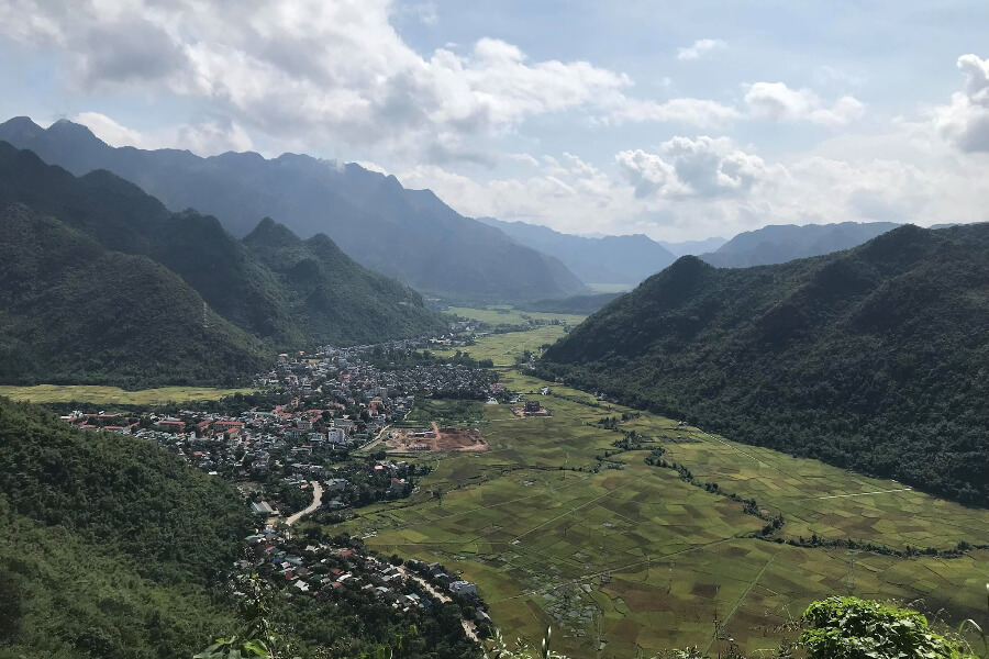Vietnam - Mai Chau - Uitzicht