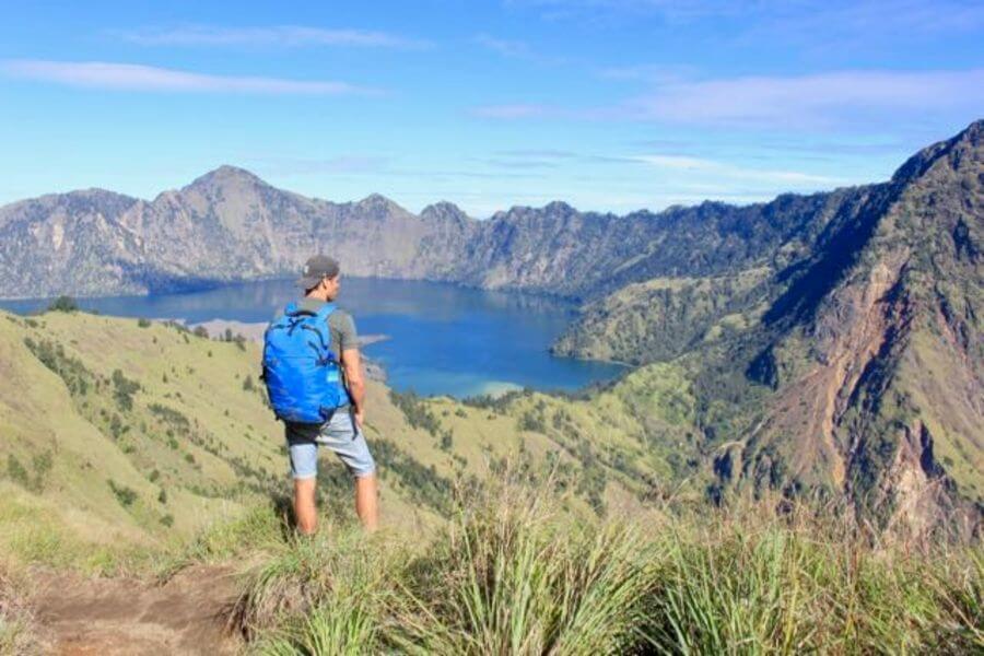 Indonesie Lombok Mt Rinjani trekking