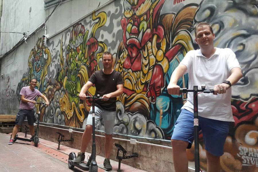Thailand Bangkok E-scooter tour