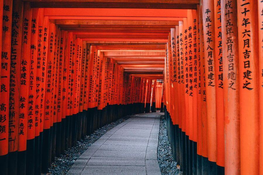 Japan Kyoto Fushimi Inari Taisha Shrine