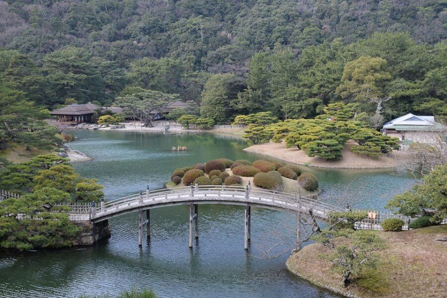 Japan Matsuyama Ritsurin Garden