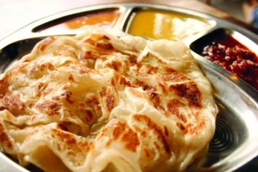 Maleisie Top 10 vegetarische gerechten Roti canai