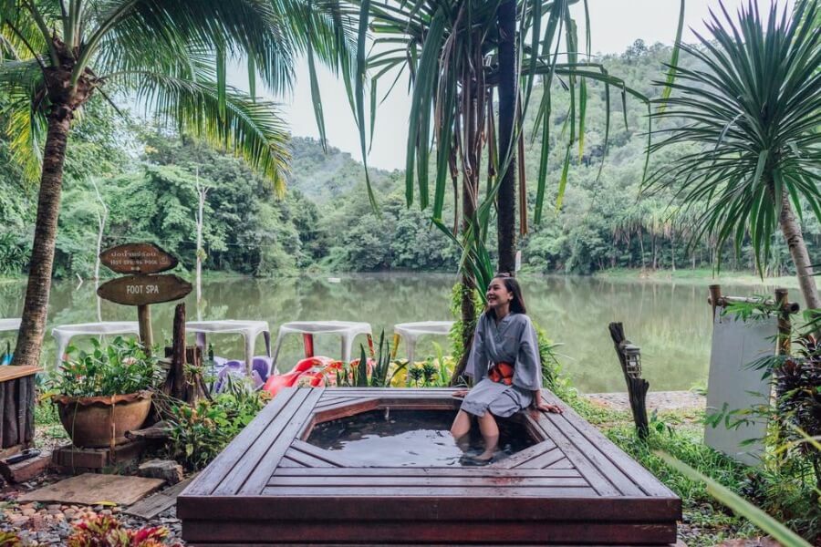 Thailand Kanchanaburi Home Phutoey River Kwai Hotspring & Nature Resort