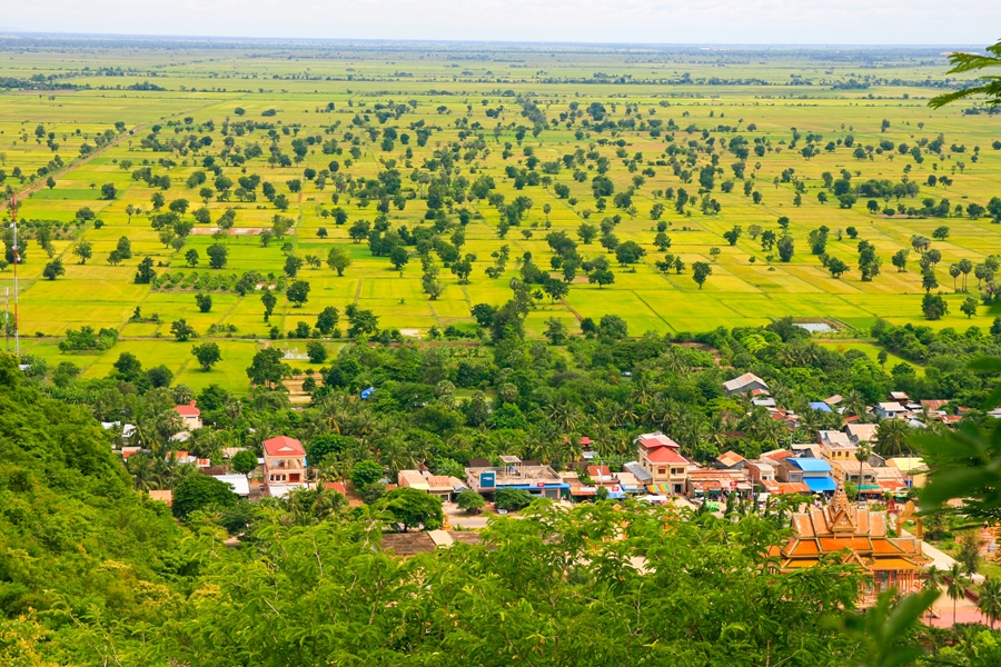Cambodja Battambang Omgeving