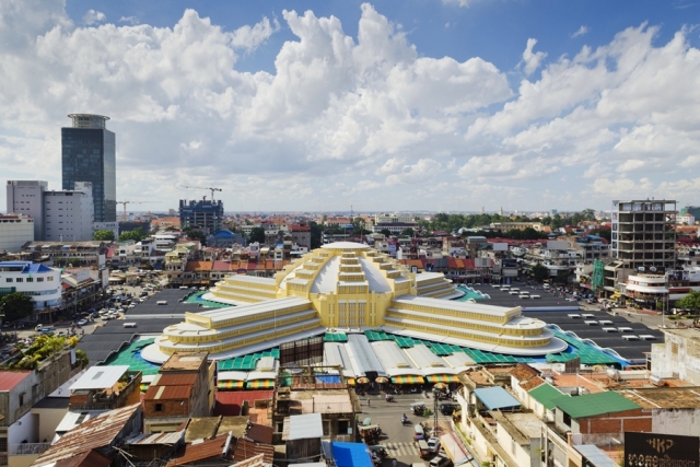 Cambodja Phnom Penh shopping centre