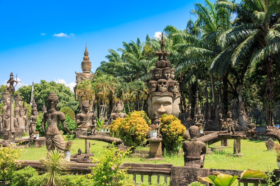 Laos Vientiane Boeddha Park