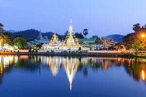 Thailand Mae Hong Son Wat Jongklang