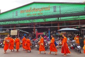 Thailand Tour Nan Ochtendmarkt Zonsopkomst 3