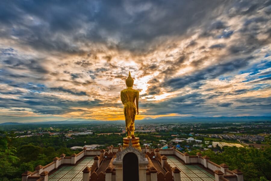Thailand Tour Nan Ochtendmarkt Zonsopkomst 5