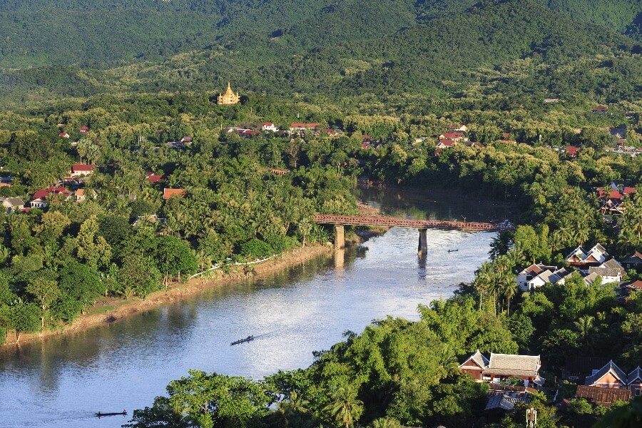 Laos Luang Prabang dagtrekking Thin Pha Trail 1