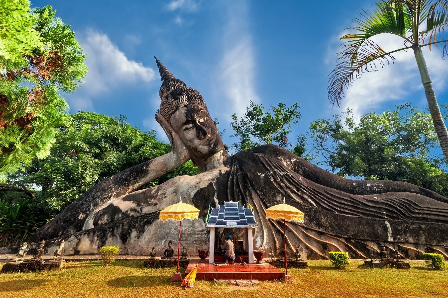 Laos Vientiane Boeddha park 2